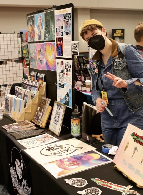 Artist Alley Table (Overflow Breakout Rooms)